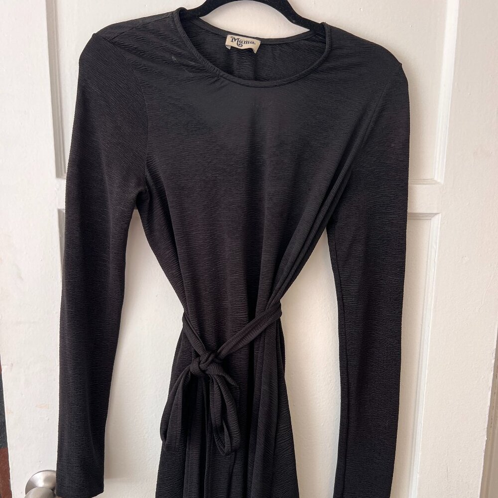 Show Me Your Mumu Black Dress Size S